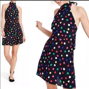Rixo x Target multicolor halter dress S